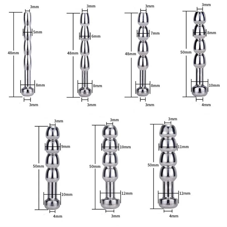 Stainless Steel Dilator Urethral Catheter Sex Toys for Men Gay Penis Plug Erotic Flirting Tools Sex Shop Male Masturbation Adult