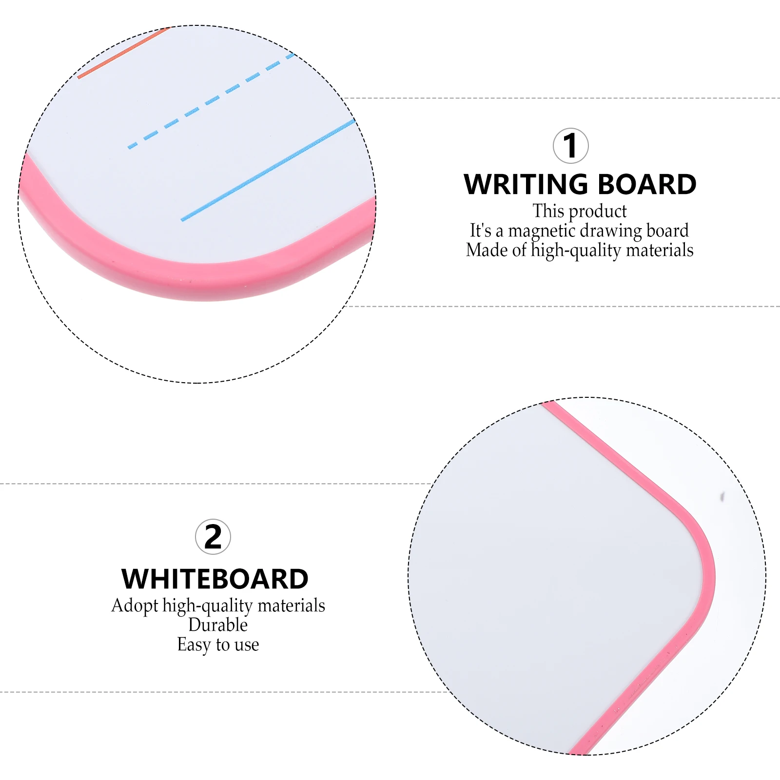 

Magnetic Writing Board Kids Drawing Whiteboard Teaching Plastic Learning Child Children's Handwriting for