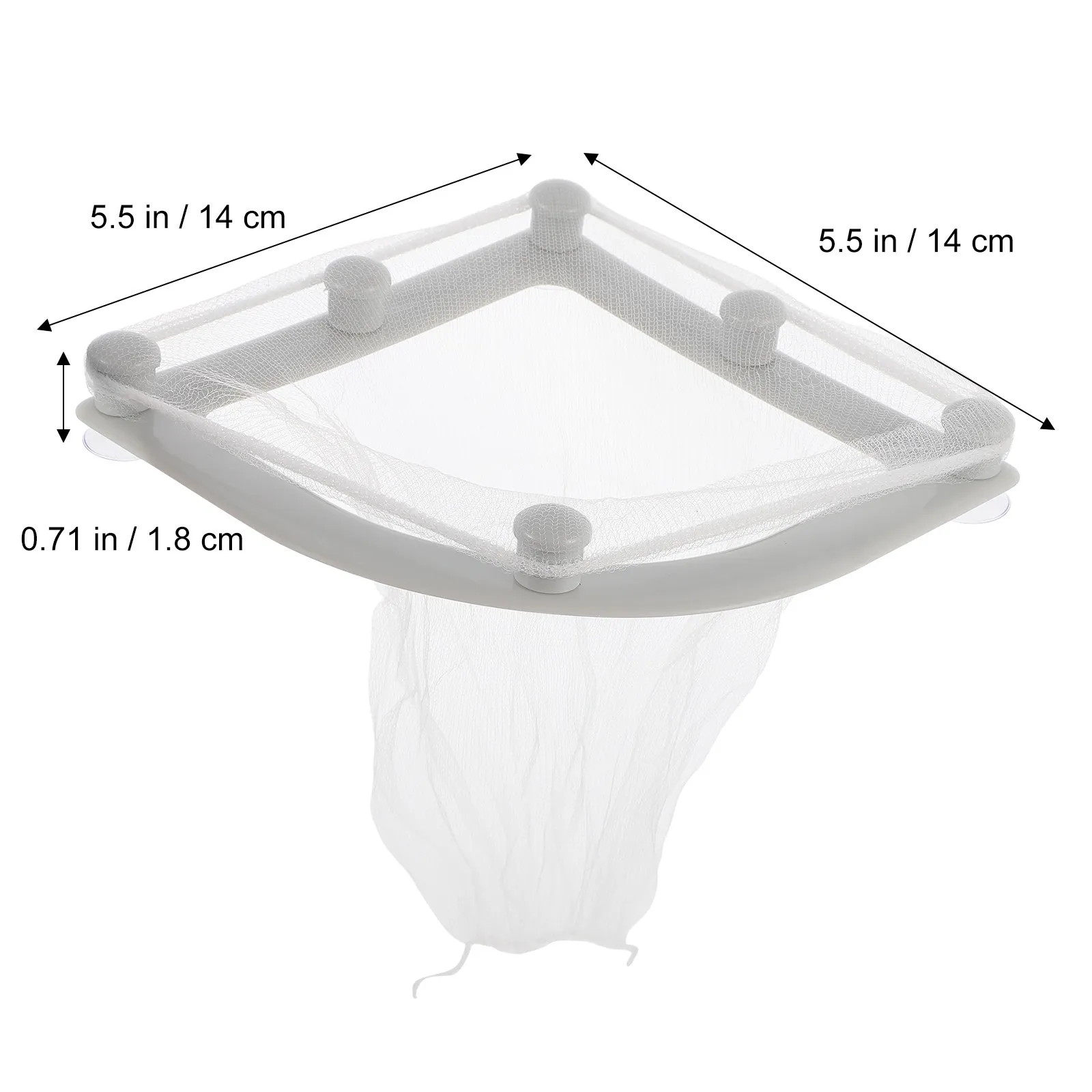 1Set Kitchen Sink Strainer Disposable Mesh Filter Lightweight Food Blocker Simple Installation Convenient One-Time Filter