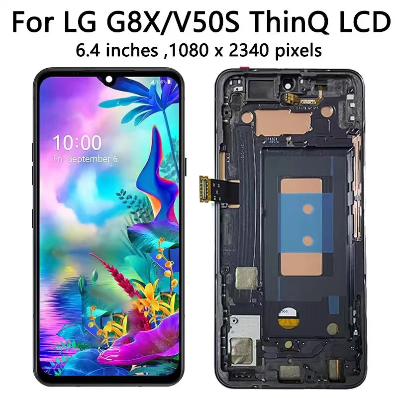 For LG G8X ThinQ LCD Display with Touch Screen