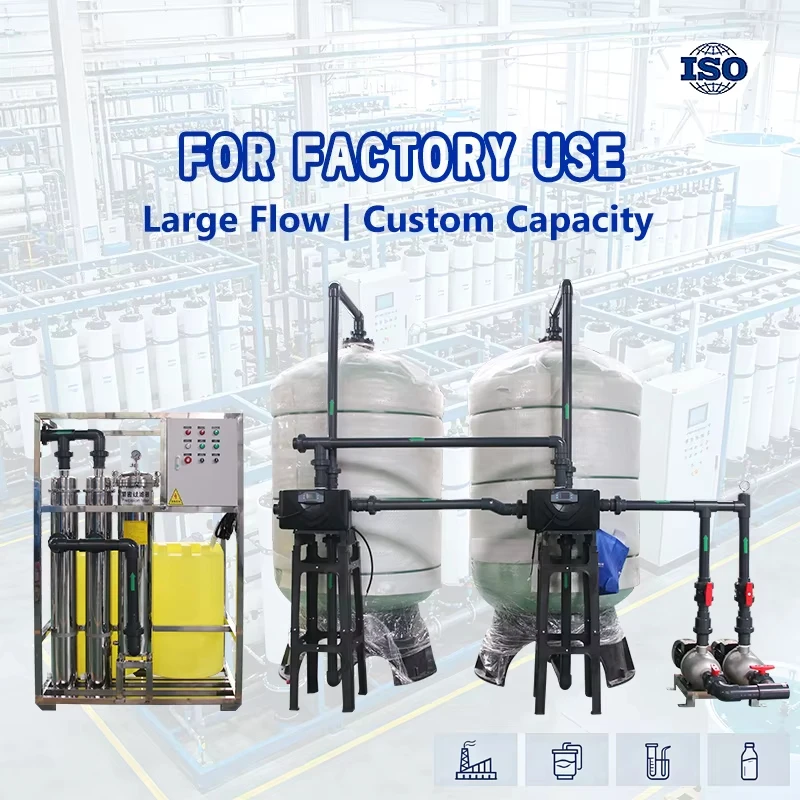 Full Stainless Steel Automatic Industrial RO Water Purifier Custom 5-Stage Reverse Osmosis Filtration Treatment Equipment