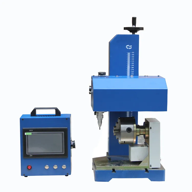 

Desktop Automatic Nameplate Marking Machine Pneumatic Dot Peen Marking Machine CNC Metal Plate Dot Peen Engraving Machine