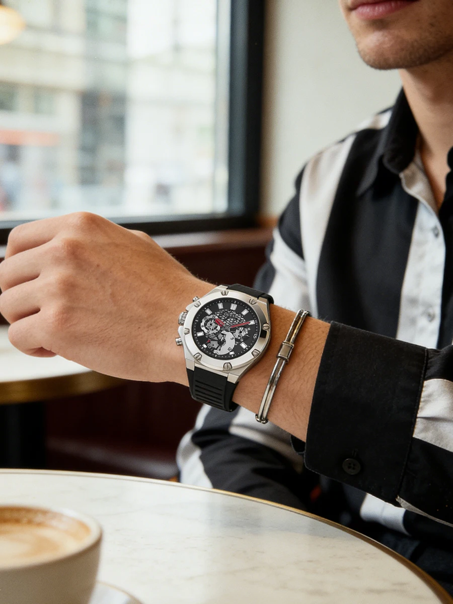Zegarek męski GUESS GW0334G1 C – Smartwatch Guess recenzja i cena