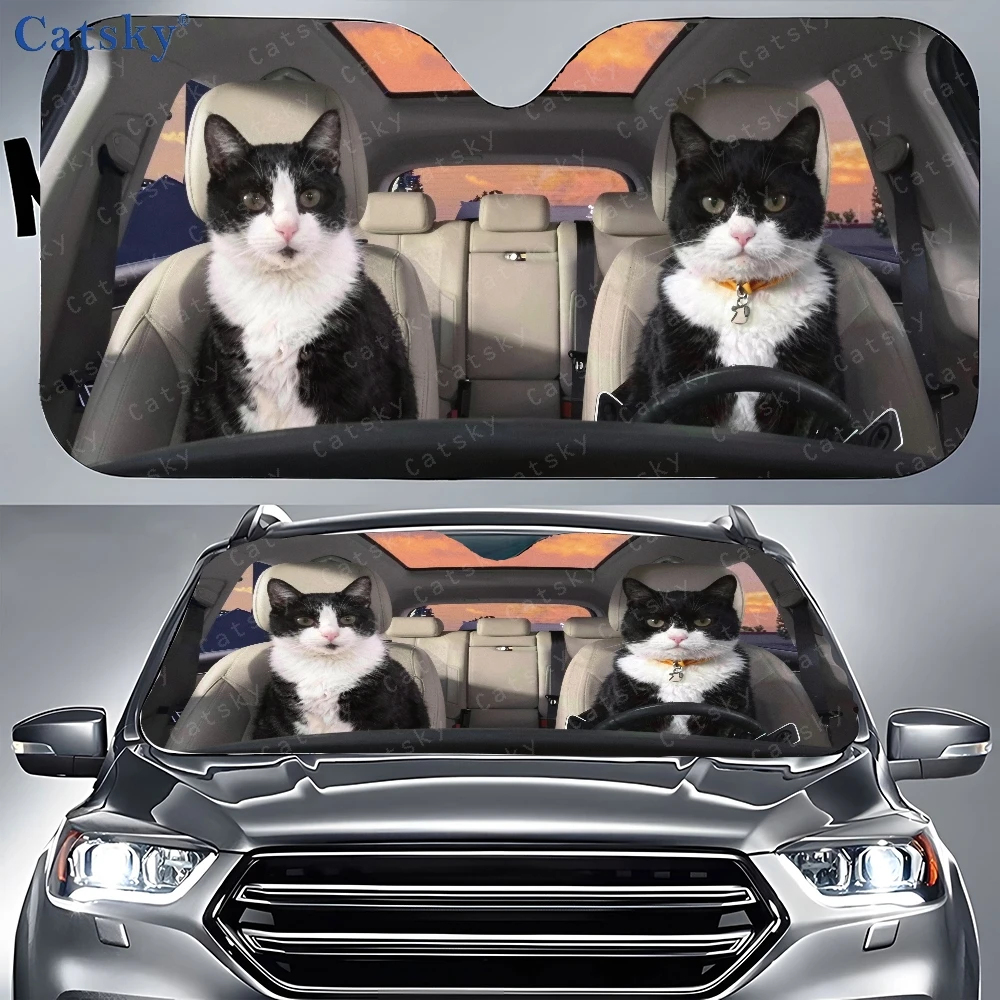 Car Sunshade Two Bl…