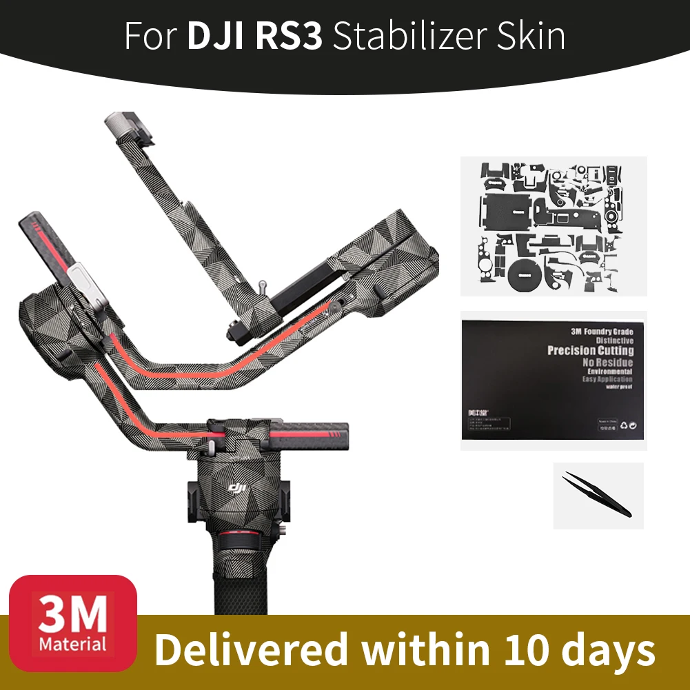 

For DJI RS3 Skin Dji RS3 Stabilizer Skin Anti-scratch Stabilizer Sticker protective film More Colors
