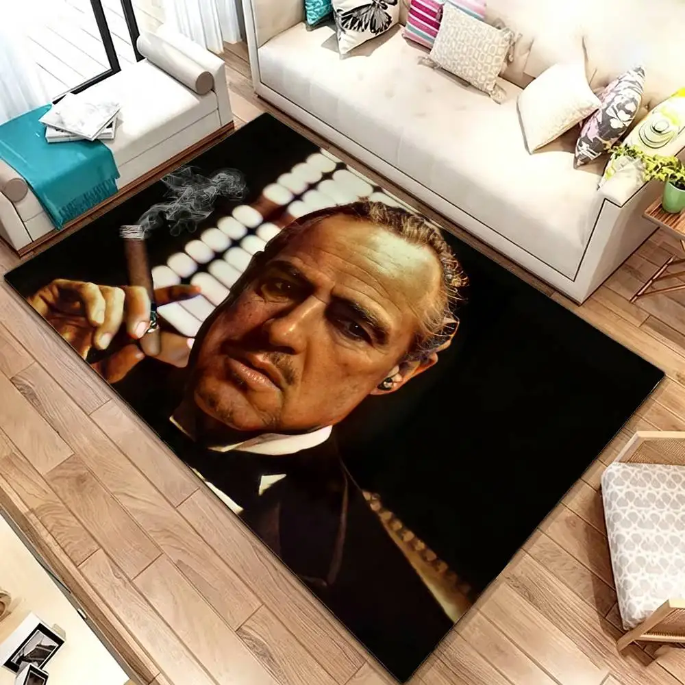Movie The Godfather Soft Thick Non-Slip Mat for Living Room Bedroom Kitchen Decor Rugs