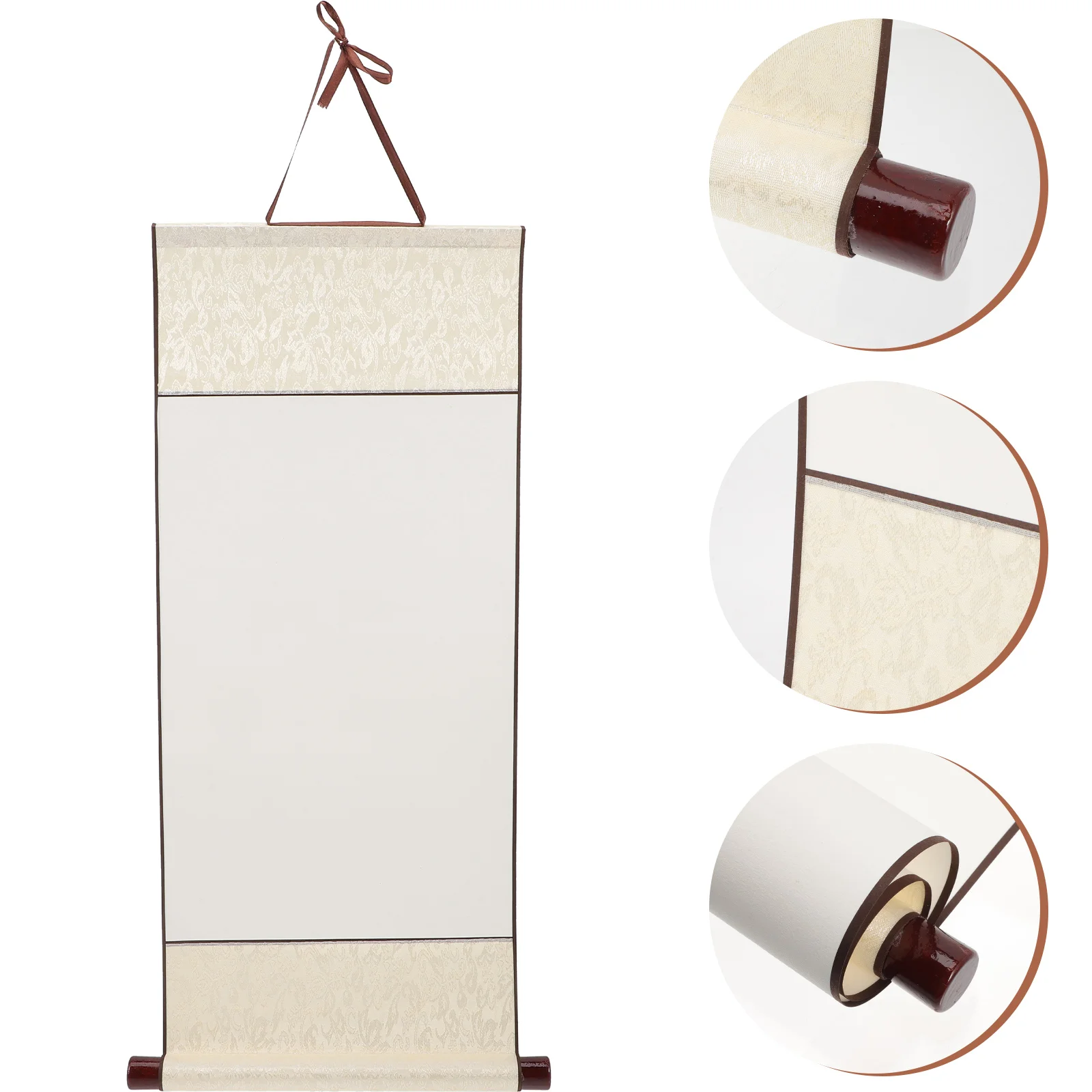 Blank Scroll Hanging Chinese Paper Calligraphy Multi-function Xuan Painting Supply Rice