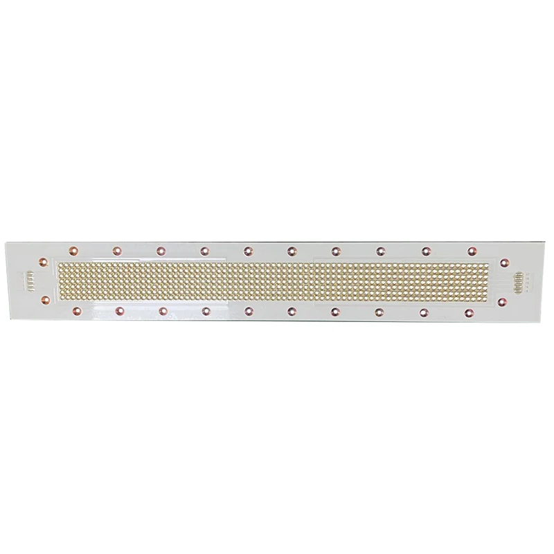 Módulo de lámpara de curado LED de alta potencia personalizado, máquina rotativa intermitente de 1500mm, módulo de secado UV LED UV, lámpara PCB,