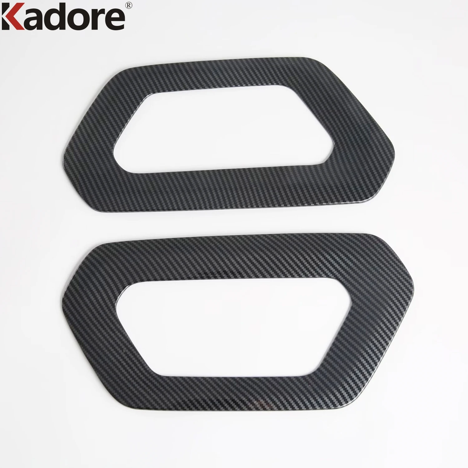 لسوبارو فورستر 2025 2026 ألياف الكربون الجبهة مصبغة غطاء الشبكة رأس الكسوة السفلى الشوايات الإطار الزخارف اكسسوارات السيارات