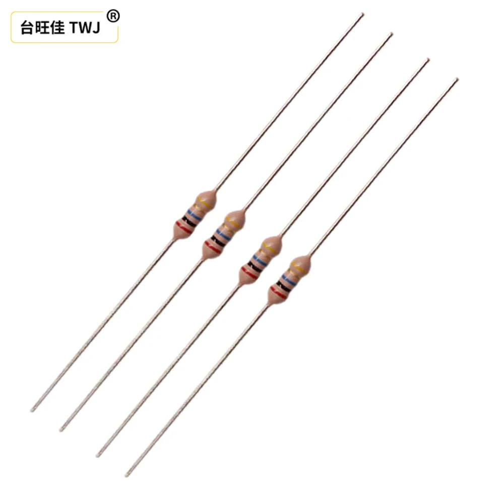 10Pcs MGR40 high voltage resistor 1/4W 10K100K 510K30K1G ohm 2M3M 5M 10M30M200M500M thick film glass glaze resistor