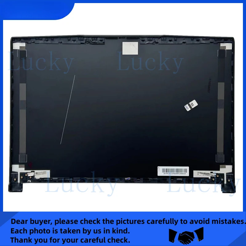 

Новая задняя крышка LCD-экрана + передняя рамка для MSI GF63 8RC 8RD MS-16R1 MS-16R3 MS-16R5