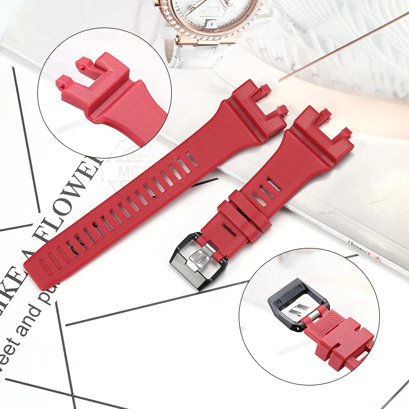 Resin Strap Suitable For Casio GBA-900 Series Men's Sports Waterproof Watchband Rubber Bracelet Watch Accessories