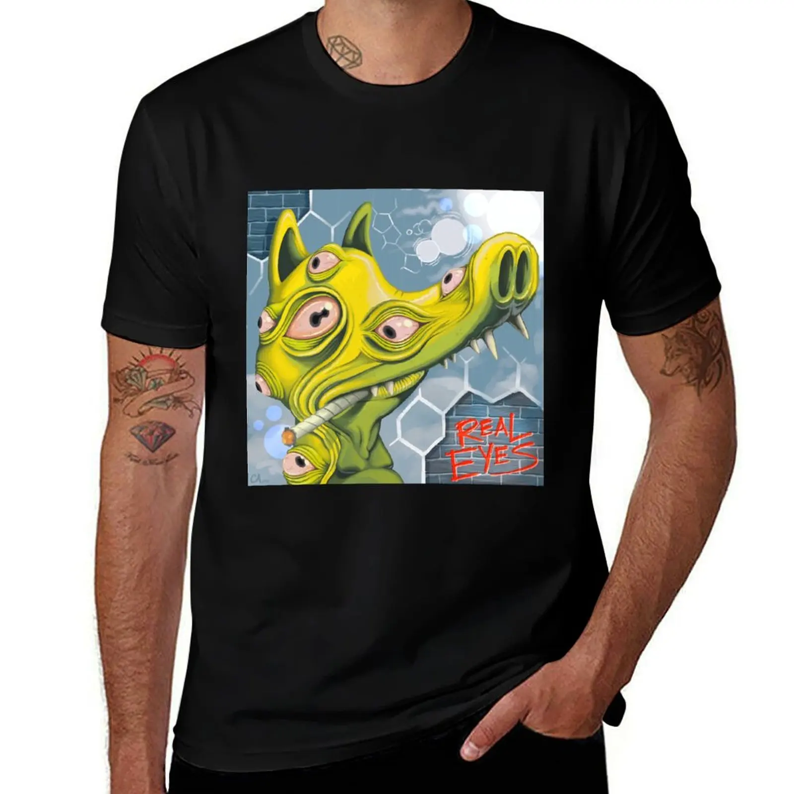 

Quasimoto - Real Eyes T-Shirt Industrial Work Tee Shirt