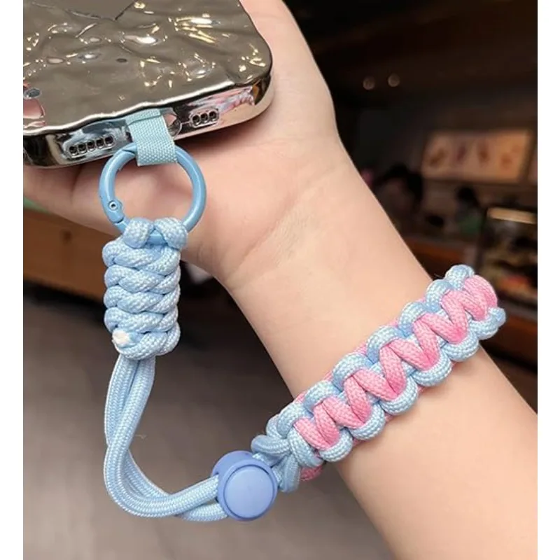 

Cute Twist Rope Phone Lanyard - Adjustable Phone Strap Lanyard Phone Tether Anti Theft