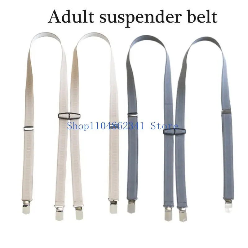 5asd Những người nam thoải mái với thiết kế hình chữ H và clip kim loại để mặc quần áo đàn hồi không trượt an toàn