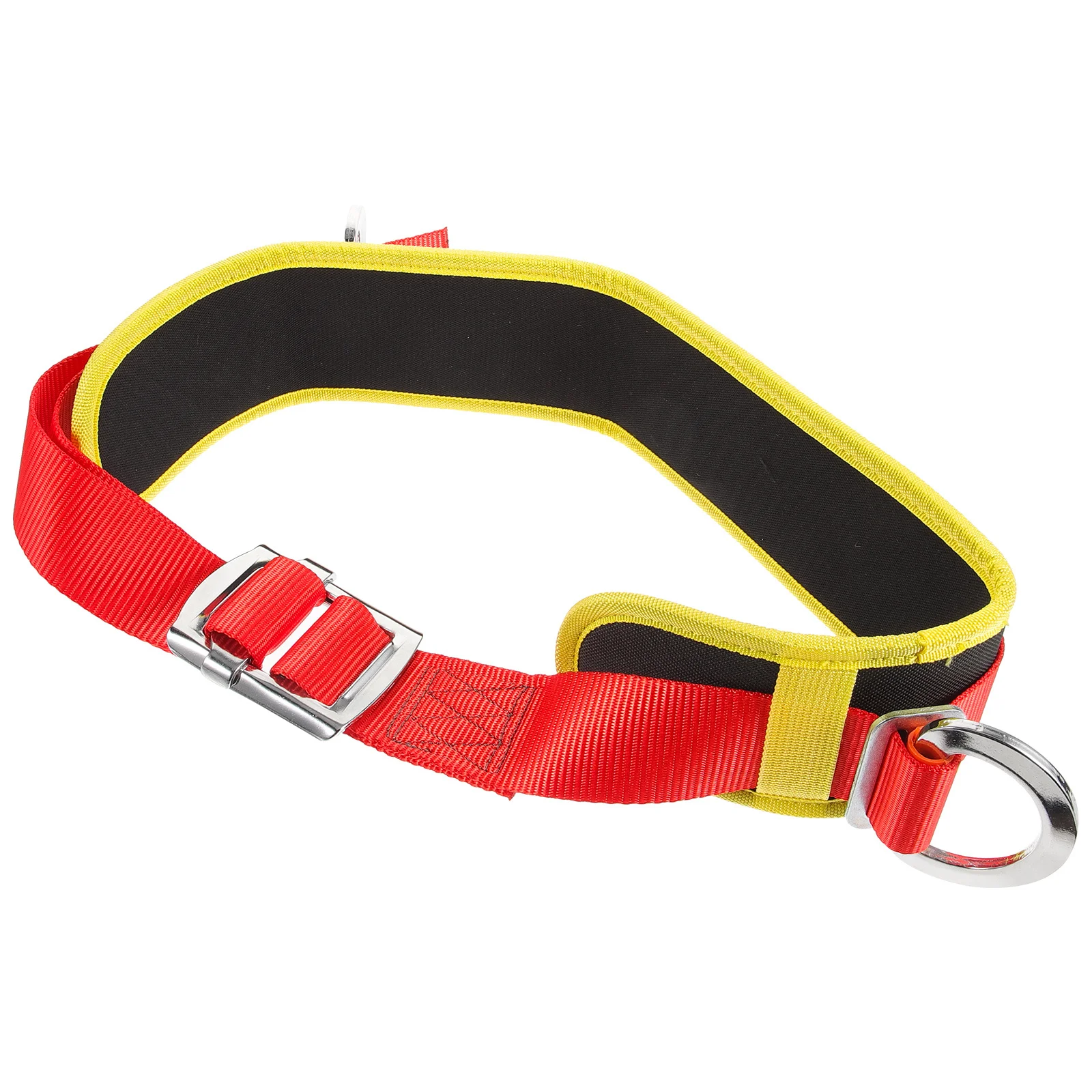 Single Waist Safety Belt Heavy Duty Protective Climbing Accessory Ergonomic Breathable Comfortable for Construction