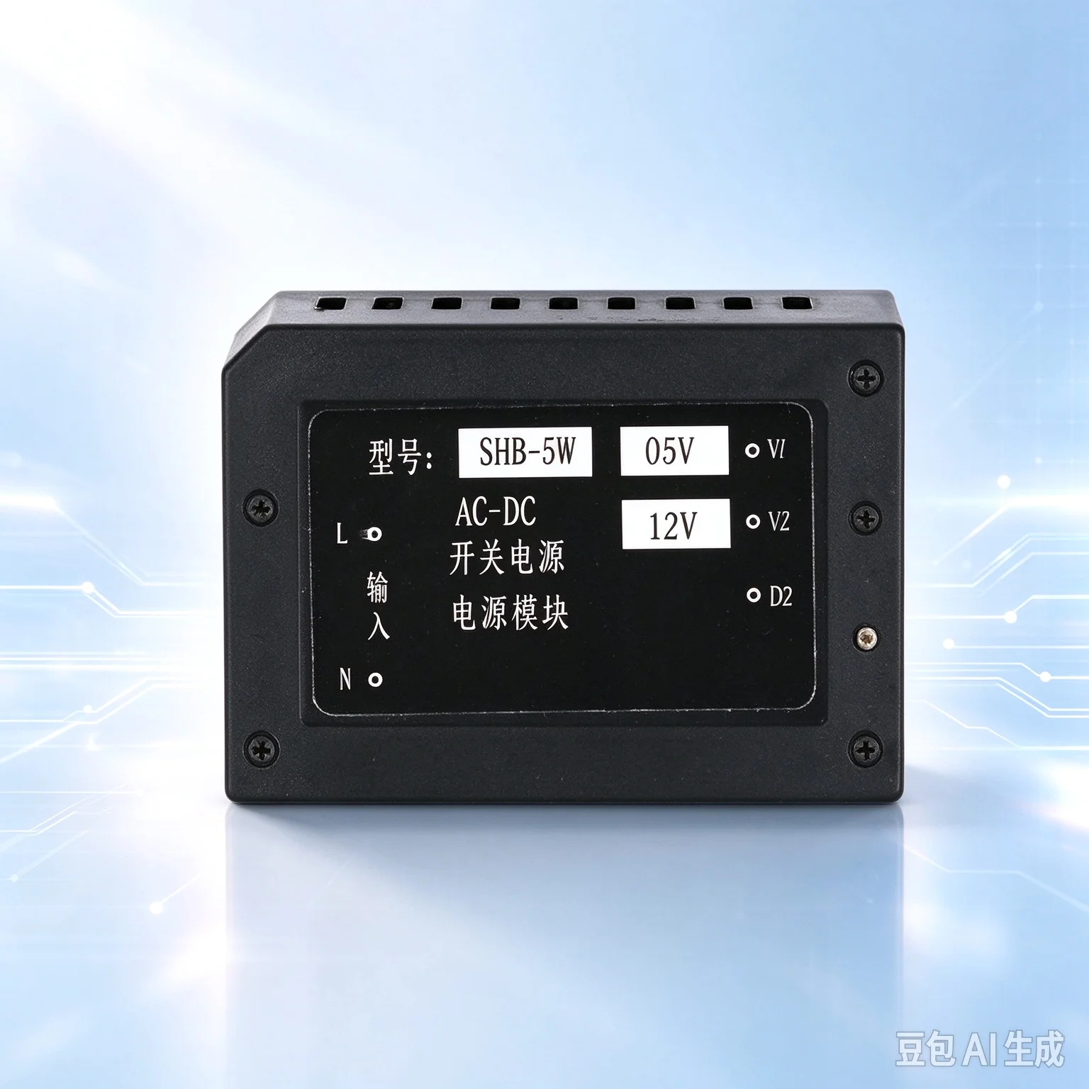 10pcs  Isolated 5V12V 5W Dual Output AC-DC Power Module for Voltage Conversion