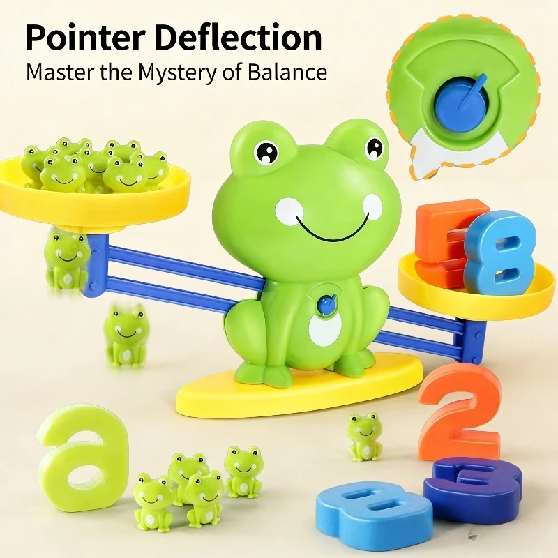 Baby Kikker Digitaal Balans Speelgoed Optellen Aftrekken Rekenkundig Leermiddel Ouder-kind interactie Kinderen Vroeg onderwijsspeelgoed