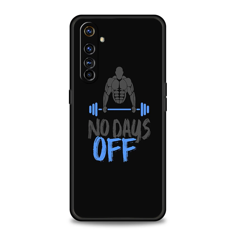 Barbell Deadlift Fitness Phone Case for Oppo A17 A12 A57 A74 A16 Find X5 X6 A52 A53 A54 A15 Reno 6 Z 7 Pro A9 5G Silicone Shell