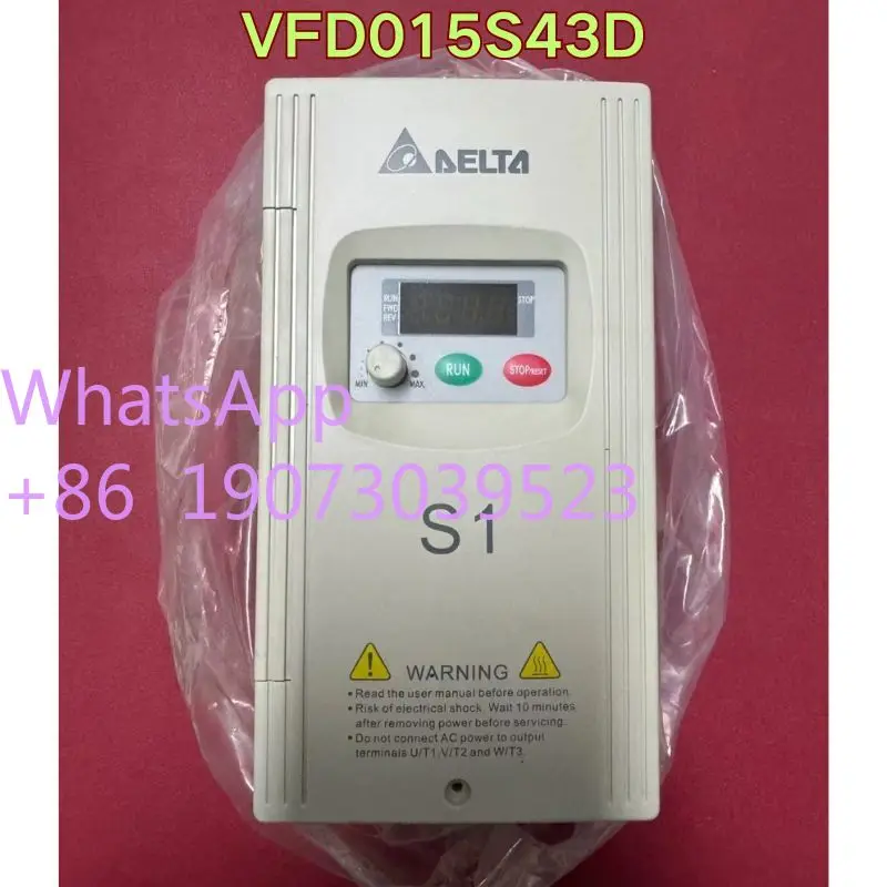 Nuevo convertidor de frecuencia VFD015S43D