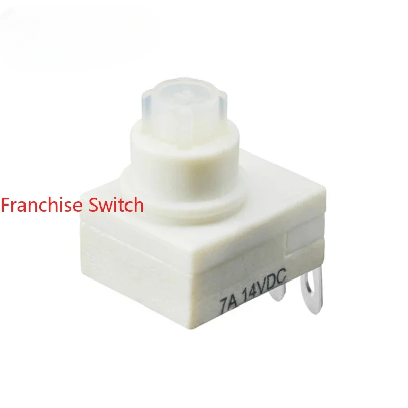 

10PCS Waterproof and oil-proof button, tripod self-reset without lock button power switch PB-03-31-5-AA