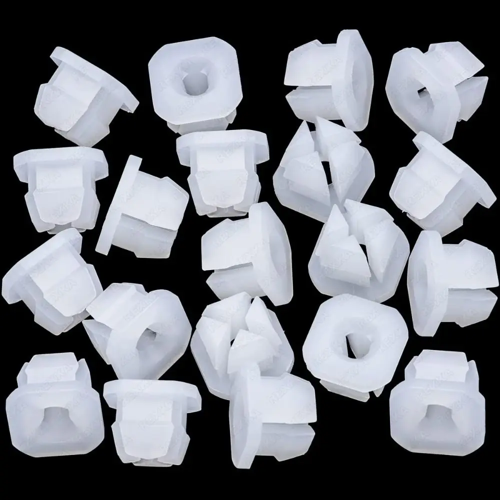 50pcs White Bracket Clip Car Accessories Parts 3347347 3919773 Clip Nylon Clip Replacement For Car