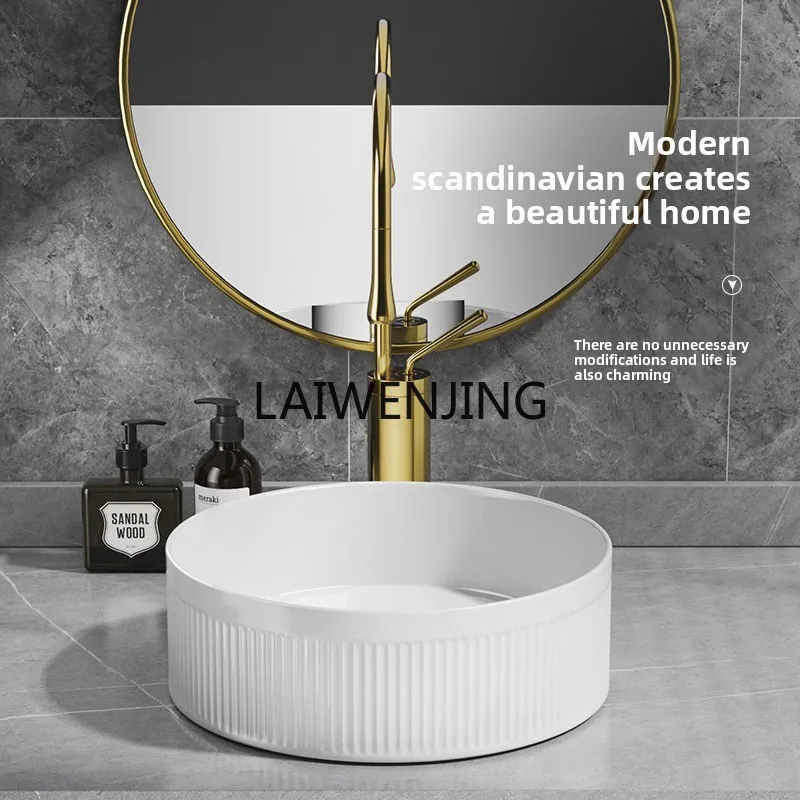 

SGF ceramic table wash basin small size household wash basin advanced sense