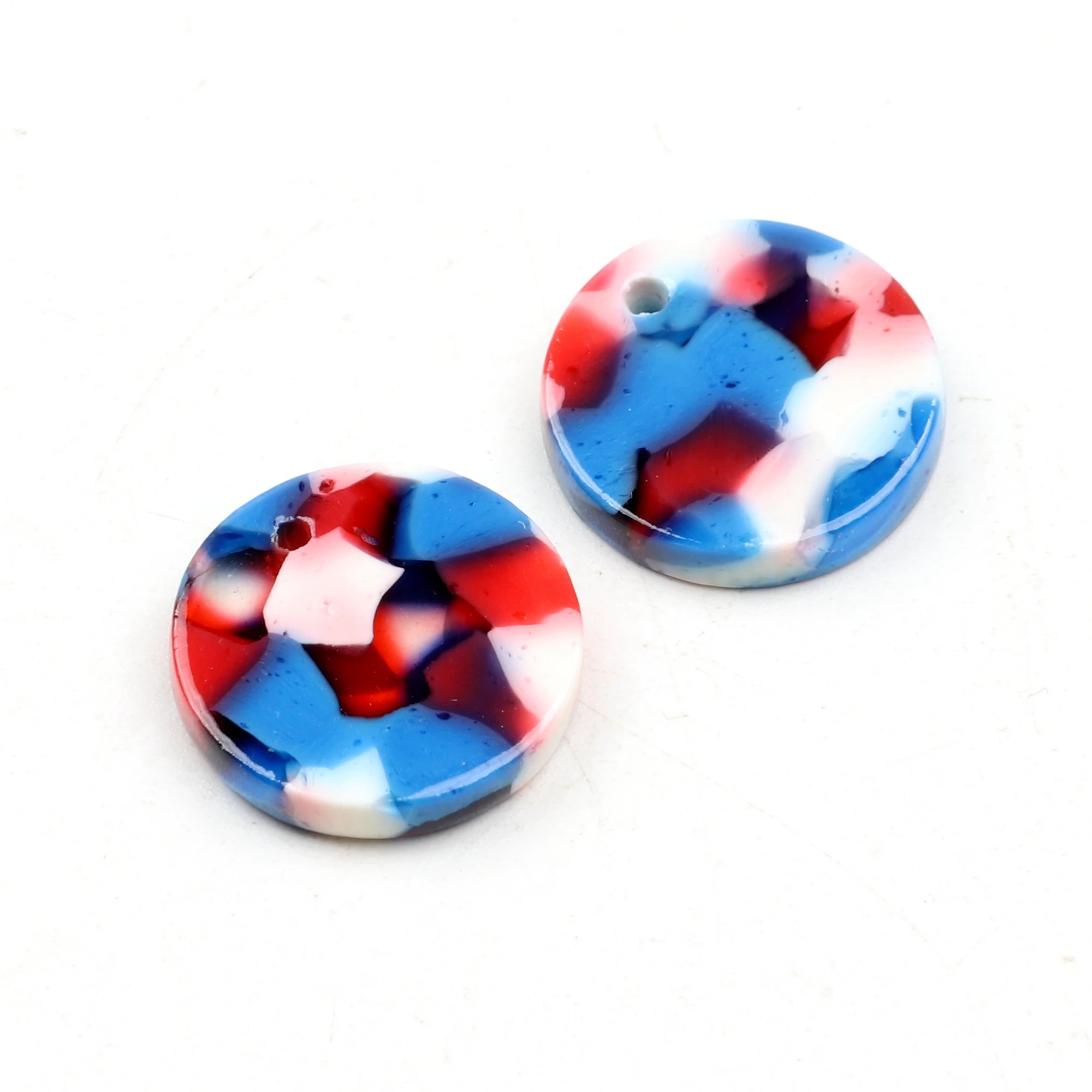 Leopard Print Tortoise Shell Earring Charm for Jewelry Making