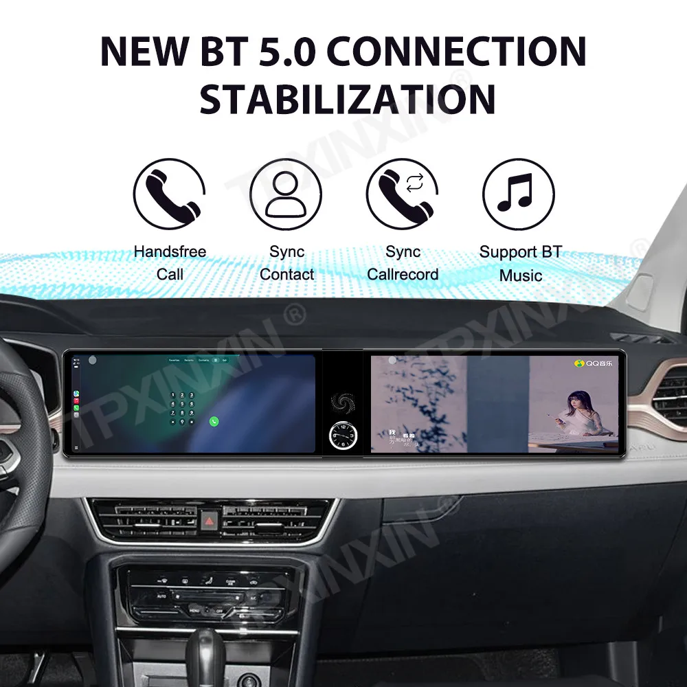 Car Accessories Radio For Volkswagen Tharu 2023-2024 Android Auto GPS Navigation Multimedia Stereo Receiver Head Unit Offline