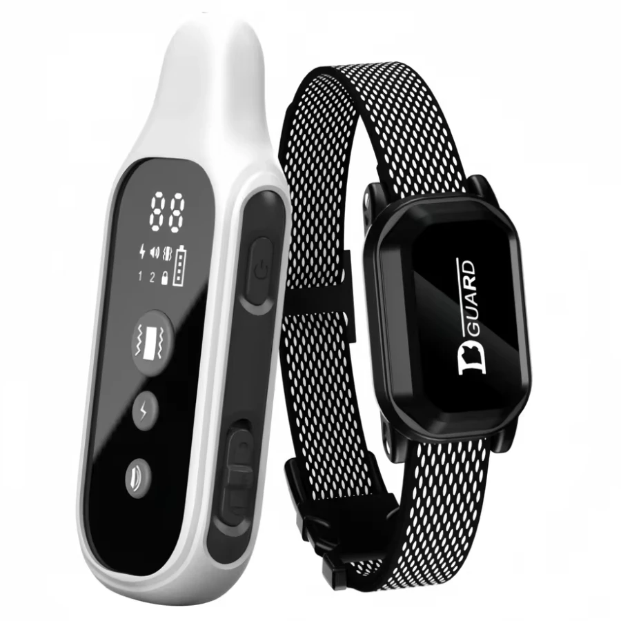 

Digital Dog Training Collar Waterproof Rechargeable Remote Control Pet with LCD Display for All Size Shock Vibration Sound
