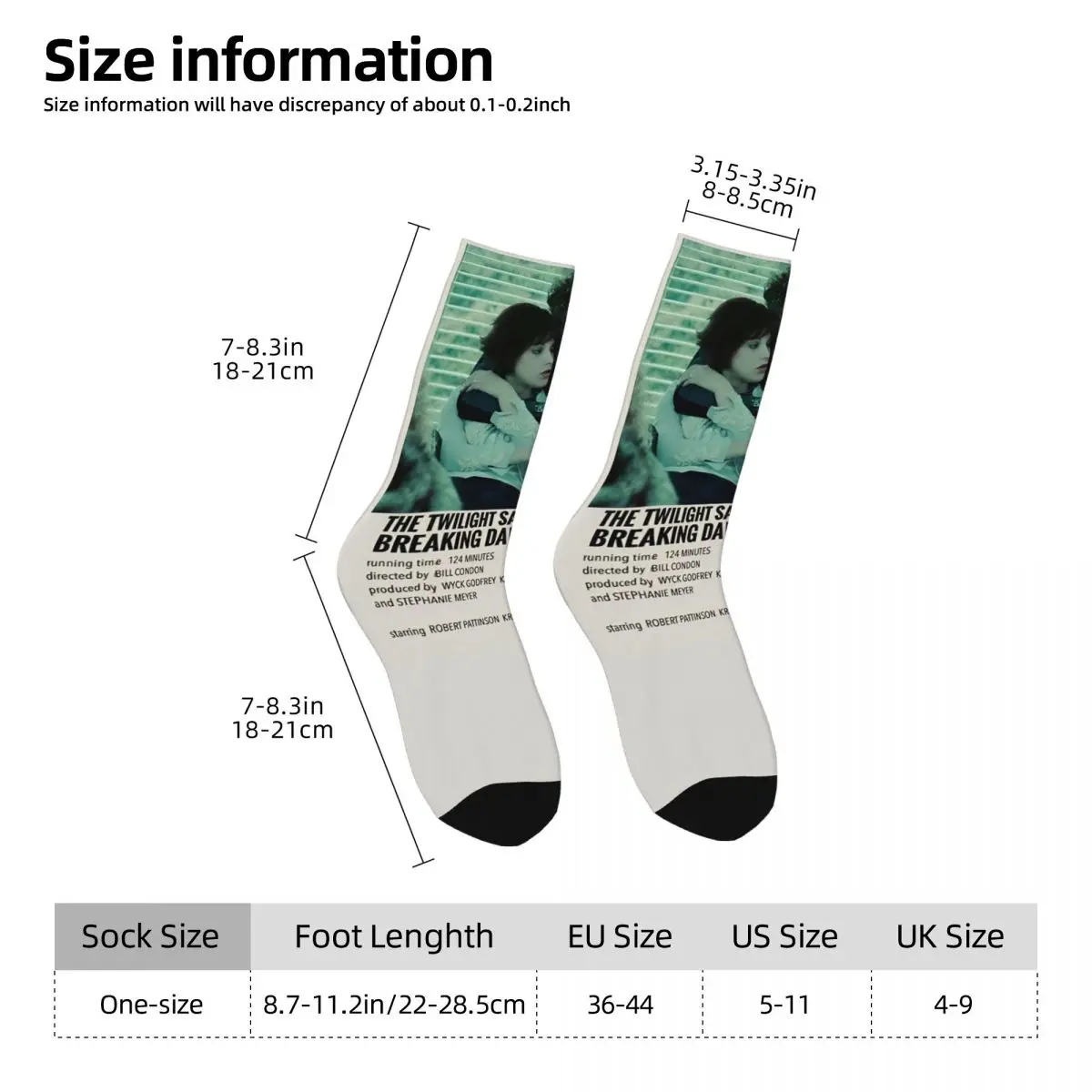 Alice Cullen Socks Funny Stockings Autumn Anti Sweat Women Men Socks Quality Custom Climbing Socks