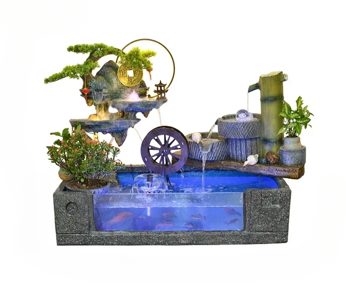 

Flowing Water Ornaments Courtyard Office Rockery Fish Pond Landscape Indoor Entrance Balcony Landscape Outdoor