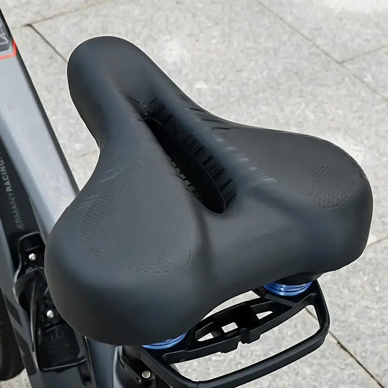 Bicycles Seat Cushion Shock Absorbing Bicycles Saddle Non-Slip Seat Cushion Breathable Waterproof Saddle For Mountain Road