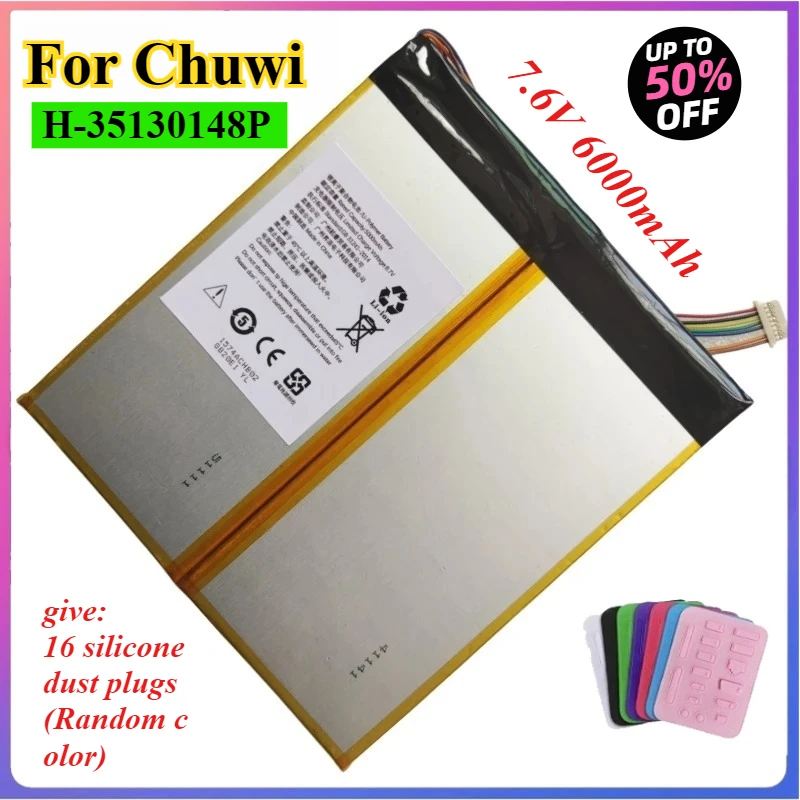 6000mAh H-35130148P H-38150155P 2969G5 3479C7 LaptopBattery For Chuwi Ubook X 12 XPro M3 Lapbook Air CWI535 Herobook Pro+ CWI537