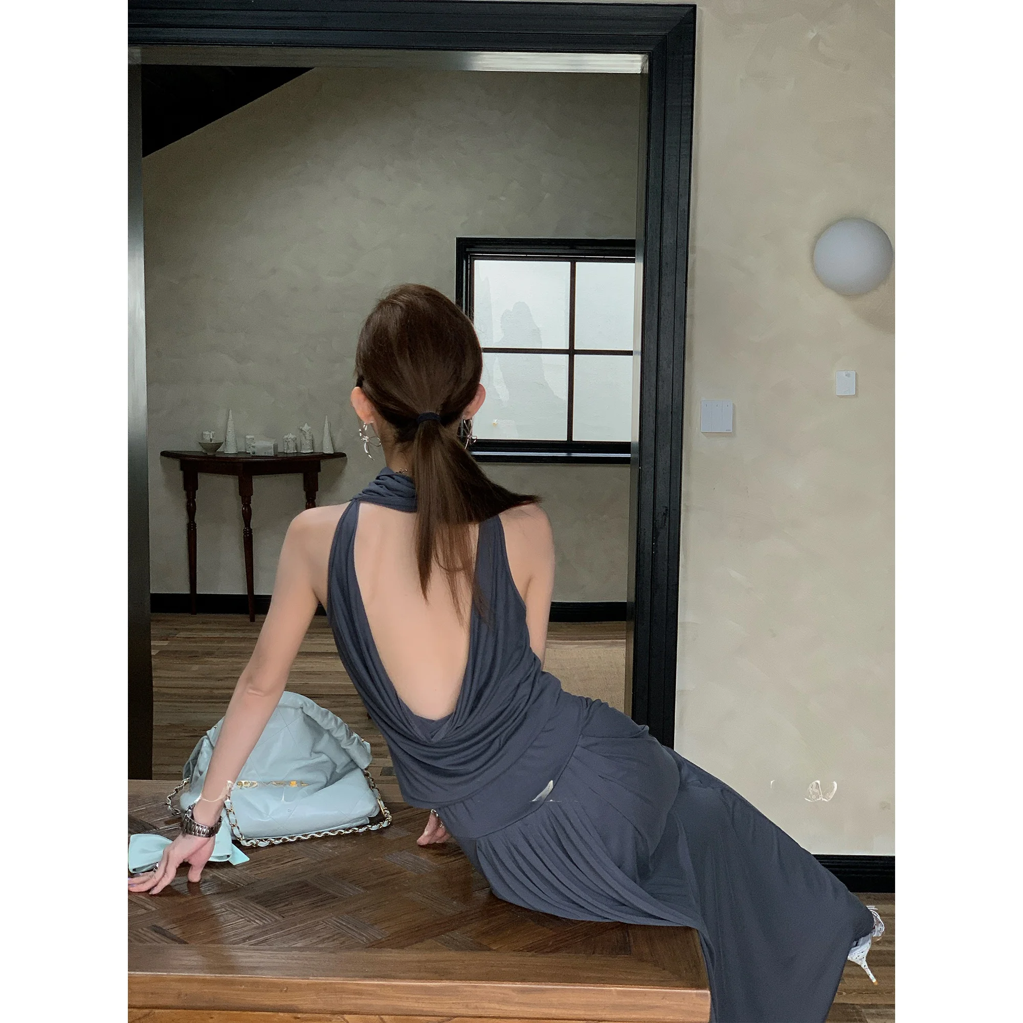 

Zoneelea Original Faionable Bal Top Skirt Set Iceland Moonlight Sle Summer Collection Women's French Sle Ensemble