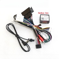 16 Pin Canbus box With Cable Adaptor For Renault Megane 3 2008-2015 With Wiring Harness Cable Android Car Radio