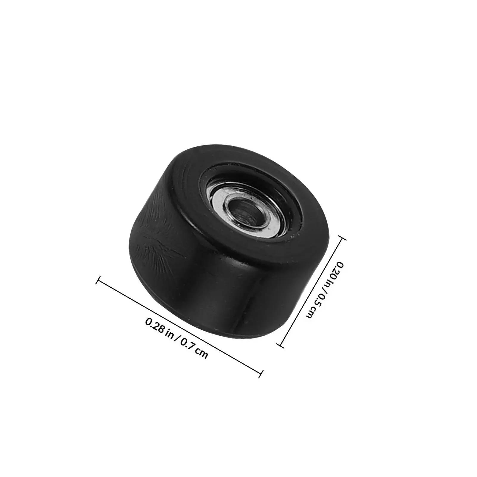 4-teiliges Finger-Skateboard-Rad-Set, Hochgeschwindigkeitslager, einfacher Austausch, Mini-Skateboard-Zubehör, robuste Reparaturteile