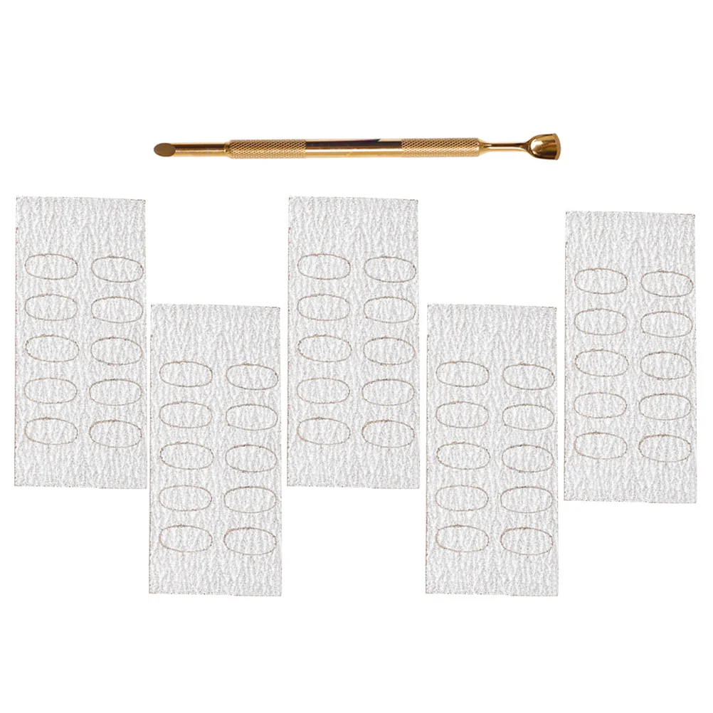 1 conjunto de empurrador de cutícula de ponta dupla, limpador de unhas, raspador de metal, ferramentas de manicure e pedicure para salão de beleza, arte em casa, removedor de esmalte em gel