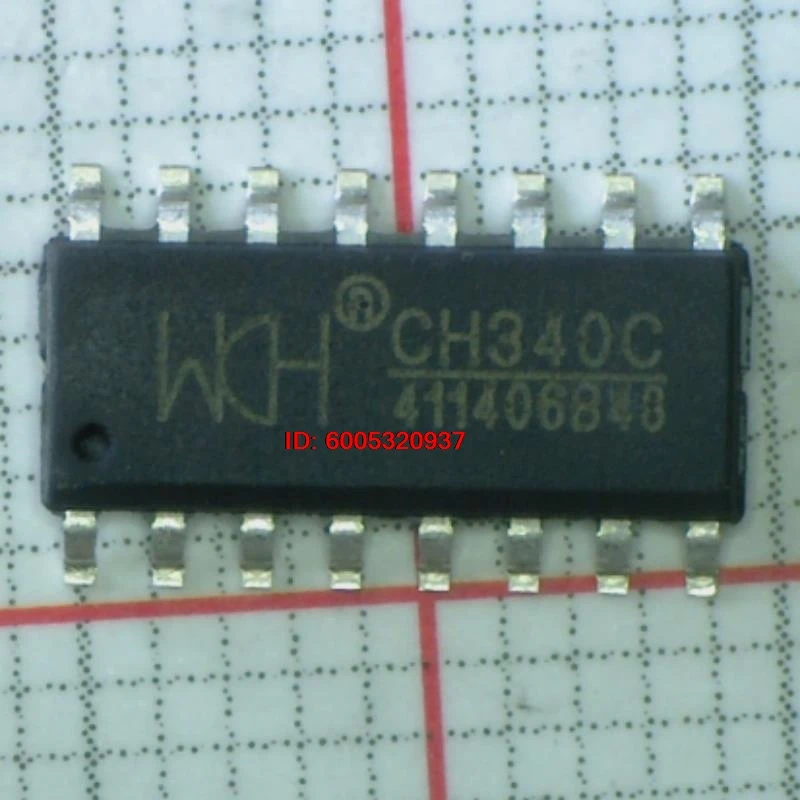 5pcs/lot CH340C NEW Original Genuine Chip Packing 16-SOP