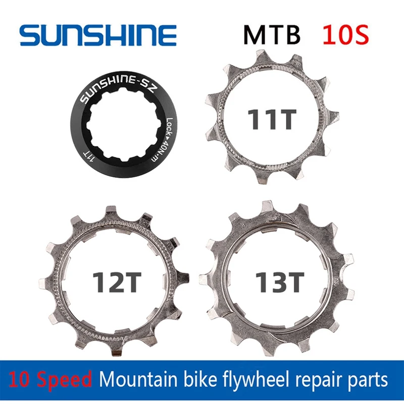 Original MTB Road Bike Freewheel Cog 8 9 10 11 12 Speed 11T 12T 13T Bicycle Cassette Sprockets Accessories for SRAM Flywheel