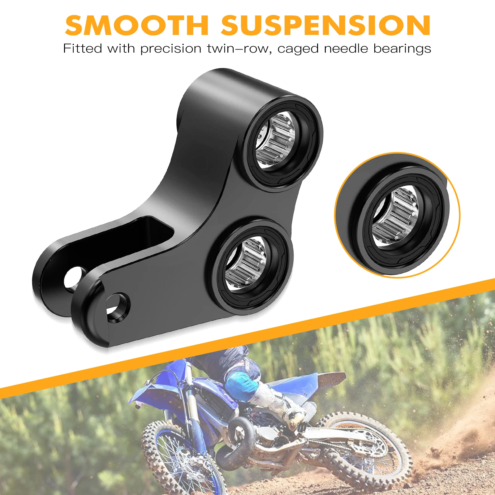 NICECNC For Yamaha YZ125 YZ250 YZ 125 250 2006-2024 1.5'' Lowering Link Kit YZ125X 2020-2023 YZ250X 2016-2023 WR250F WR450F 2006