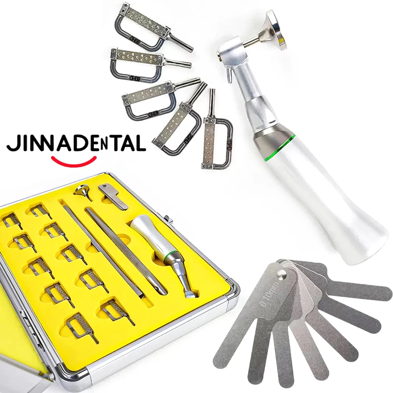 

4:1 Contra Angle Dentistry Orthodontic Interproximal Enamel Reduction Reciprocating IPR System Stripping Dental Orthodontic Tool