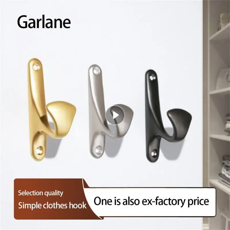 Decorative Hook Towel Hook High Hardness Wall-mounted Convenient Multi-function Household Accessories Wall Hooks Wear Resistance