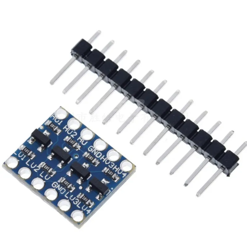 5PCS 4-way/channel level conversion module Bidirectional logic 3.3V to 5V 5V to 3.3V IIC UART SPI board