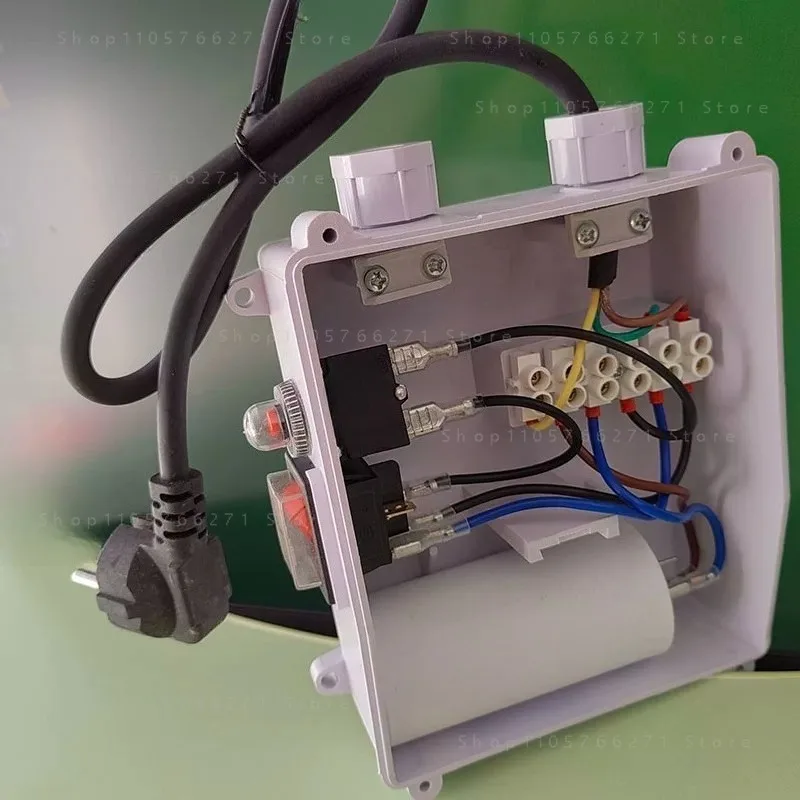Stainless steel deep well pump external capacitor box single-phase  water pump capacitor controller junction box