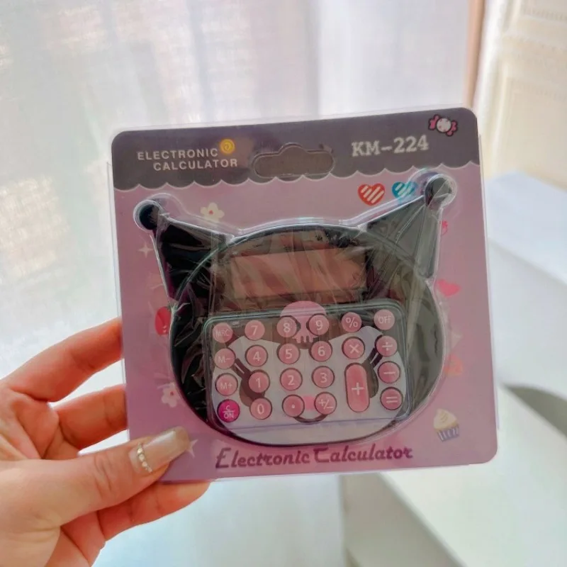 آلة حاسبة سانريو هالو كيتي مكونة من 8 أرقام، آلة حاسبة محمولة أنيمي للمنزل والمكتب والمدرسة وأدوات المحاسبة المالية والقرطاسية #6