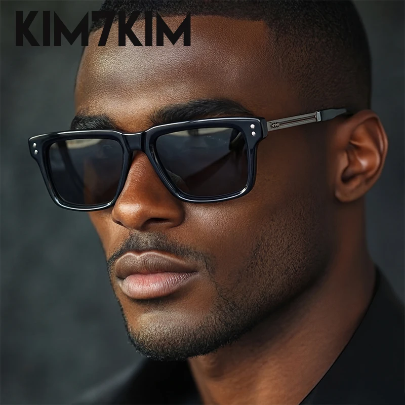 

Steampunk Square Polarized Sunglasses Men 2025 Luxury Brand Punk Driving Fishing Sunglass For Male UV400 Eyewear Classic Shades