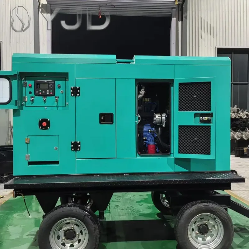 Quality 30KW-1000KW Yuchai Diesel Genset 3 Phase Low Noise ATS Silent Type Open Frame for Construction Farm