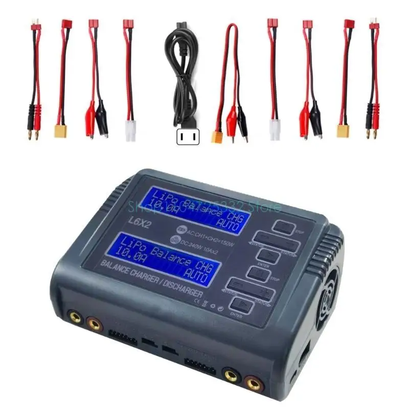 

L6X2 C240 Double Channel 240W Remote Control Battery for LiHV NiMH and More