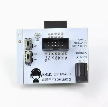 Original Customized EMMC ISP Board EMMC Adapter DC 5-15V FOR RT809H